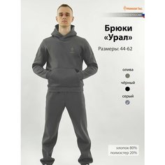 Брюки карго Mordor Tac. Брюки Мордор так спортивные с начесом Урал, размер 56/58, серый
