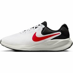 Кроссовки NIKE Revolution 7, полнота F (EU)/ на среднюю стопу, размер 10.5 US, белый/черный/красный
