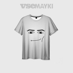 Футболка VseMayki.Ru, размер 44/46, белый