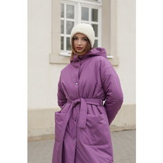 Пуховик Lkona, размер XS, сиреневый