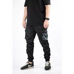 Брюки спортивные BLK CROWN, размер XL, черный