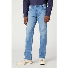 Джинсы классические Wrangler, размер 32/32, голубой
