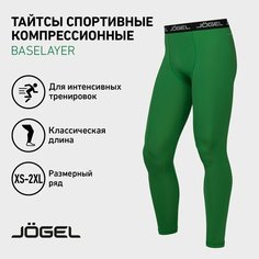 Тайтсы Jogel, размер M, зеленый
