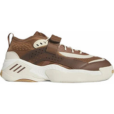 Кроссовки adidas Streetball III, полнота F (EU)/ на среднюю стопу, размер 9,5 UK, коричневый