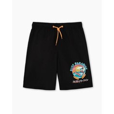 Шорты для плавания Gloria Jeans, размер 8-10л/134-140, black