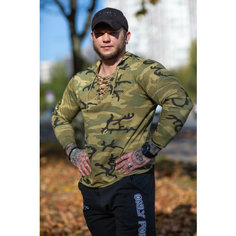 Футболка Inferno Style, размер 2XL, милитари