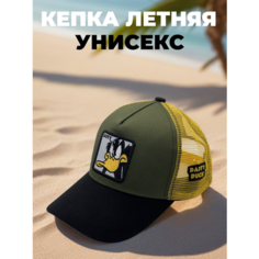 Бейсболка для мужчин, размер 54-60, желтый Нет бренда