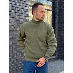 Свитер BRANKI, размер 44-50, , хаки, зеленый