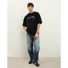 Футболка Gloria Jeans, размер M (48-50), чёрный