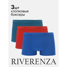 Трусы Riverenza _, размер 54, синий, красный