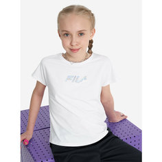 Футболка Fila, размер 134-140, белый