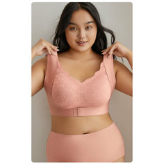 Топ, размер 5XL, розовый Keri Shop