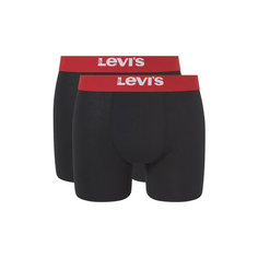 Трусы Levis, комплект из 2 шт., размер L, черный/красный Levis®