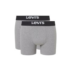 Трусы Levis, комплект из 2 шт., размер L, серый Levis®