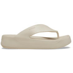 Вьетнамки Crocs Getaway Platform Flip, размер M4/W6 US, кремовый