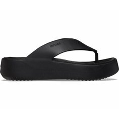 Вьетнамки Crocs Getaway Platform Flip, размер M6/W8 US, черный
