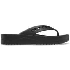 Вьетнамки Crocs Baya Platform Flip, размер M9/W11 US, черный