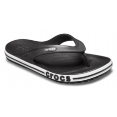 Вьетнамки Crocs Bayaband Flip, размер M5/W7 US, черный/белый