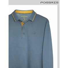 Поло PossRis, размер XL/50, голубой