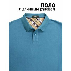Поло PossRis, размер 46/M, голубой