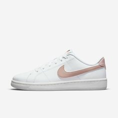 Кроссовки NIKE Court Royale 2 Better Essential, размер 9 US, белый/розовый