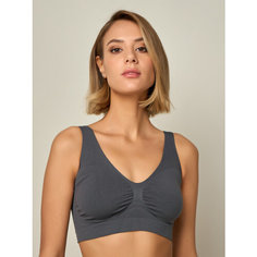 Топ Intimidea Reggiseno Kita, размер 2-S/M, серый