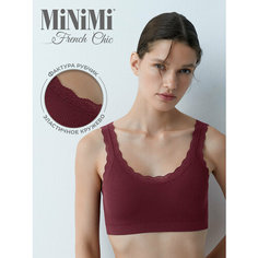 Топ MiNiMi, 1 шт., размер 48/50(L/XL), bordo