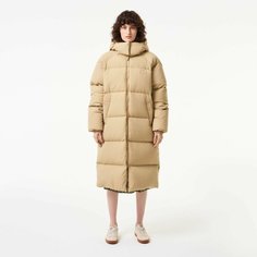 Пуховик LACOSTE, размер T34, бежевый