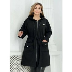 Пальто, размер 3 XL- 50, Черный/Black Lmdy