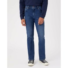 Джинсы широкие Wrangler Texas, размер 36/32, синий