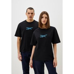 Футболка спортивная Reebok Classics Uniform Back Label T-Shirt, размер XL, чёрный
