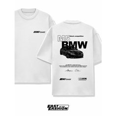 Футболка FAST OF THE FASHION, размер M, белый