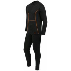 Комплект термобелья NORFIN WINTER CLASSIC WOOL, размер XXL, черный