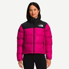 Пуховик The North Face, размер XS (42), фуксия