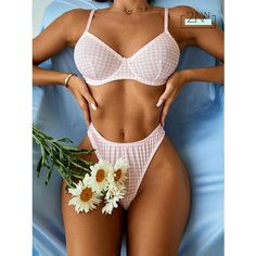 Комплект нижнего белья 2Night Wear, размер L, пыльная роза