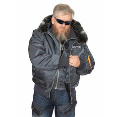 Куртка Apolloget, размер 2XL, синий, серый