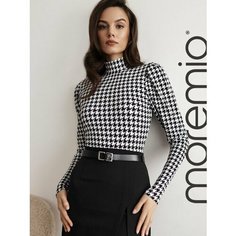 Боди moremio, размер 38, белый/черный