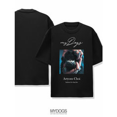 Футболка, размер L, черный My Dogs