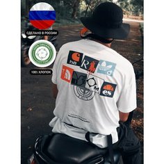 Футболка Hard Times BRANDS, размер ХХL, белый