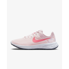 Кроссовки NIKE Revolution 6 Next Nature Premium, размер 7.5 US, pearl pink/white/pink bloom/coral chalk