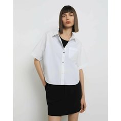 Рубашка Gloria Jeans, размер XXS (36-38), белый