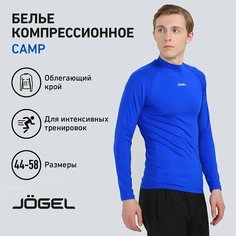 Футболка спортивная Jogel Белье футболка Jogel Camp Performdry Top УТ-00016266, 1 шт., размер L, синий/белый