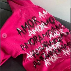 Толстовка Amor, размер Onesize, , розовый
