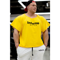 Футболка Inferno Style Футболка Размахайка "INFERNO style" Ф-002-004, 1 шт., размер XL, желтый