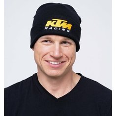 Шапка KTM для мужчин, размер 52-58, черный