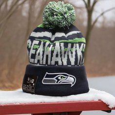 Шапка NEW ERA SEAHAWKS для мужчин, размер 55-60, мультиколор