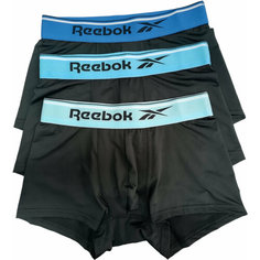 Трусы Reebok Bonded Thong Agatha 3Pk Socks W, комплект из 3 шт., размер S, черный