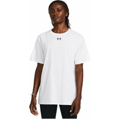 Футболка спортивная Under Armour Campus Oversize SS, размер MD, белый