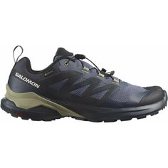 Кроссовки Salomon X-Adventure Gtx, полнота F (EU)/ на среднюю стопу, размер 7.5 UK, черный/синий