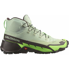 Кроссовки Salomon CROSS HIKE MID GTX 2, полнота F, размер 11, зеленый